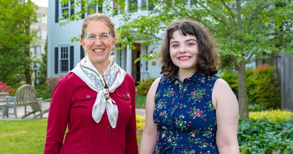 Annie Przypyszny is recipient of AU’s highest undergraduate honor, the 2023 President's Award.