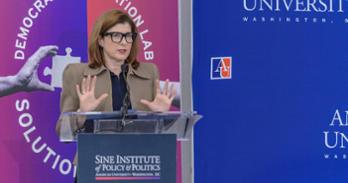 Amy Dacey at the 2026 Solutions Summit