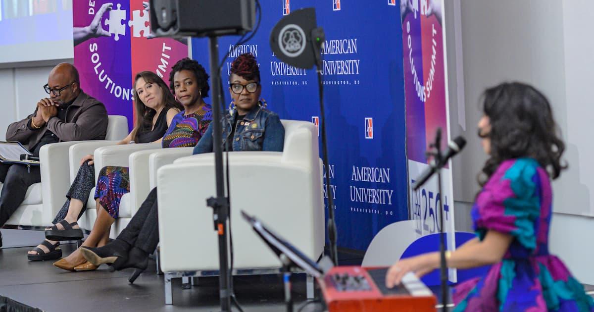 Kwame Alexander's Solutions Summit panel 