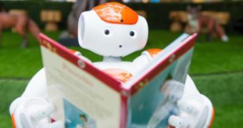 Getty Image of Alexander the Friendly Robot.