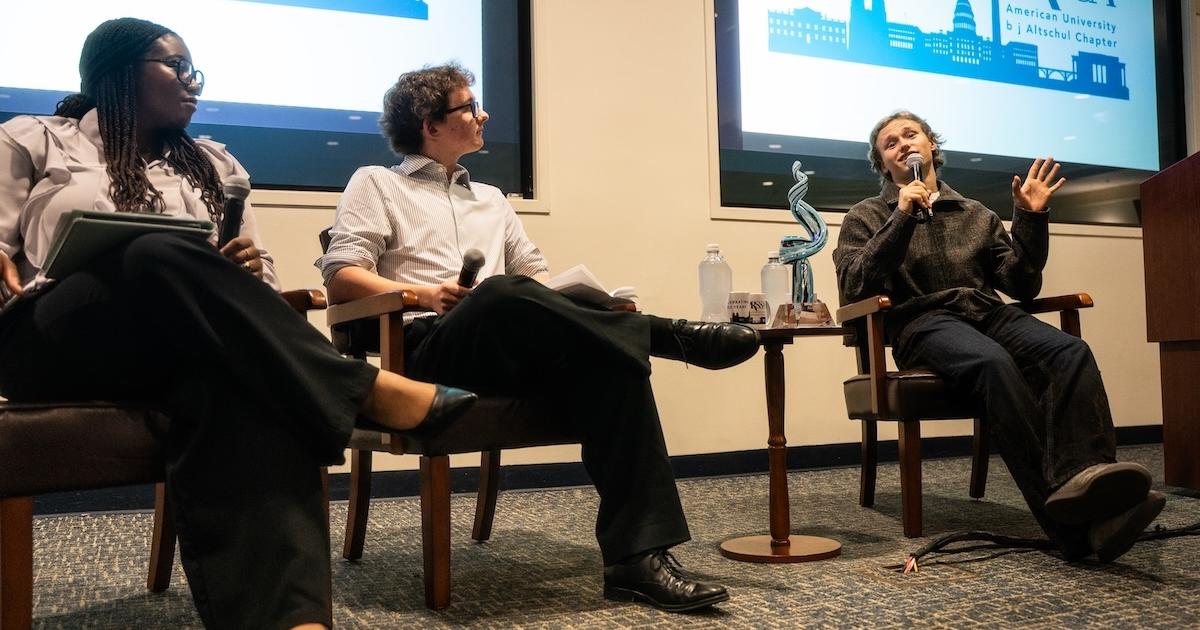Ilia Malinin discusses his career at AU. 