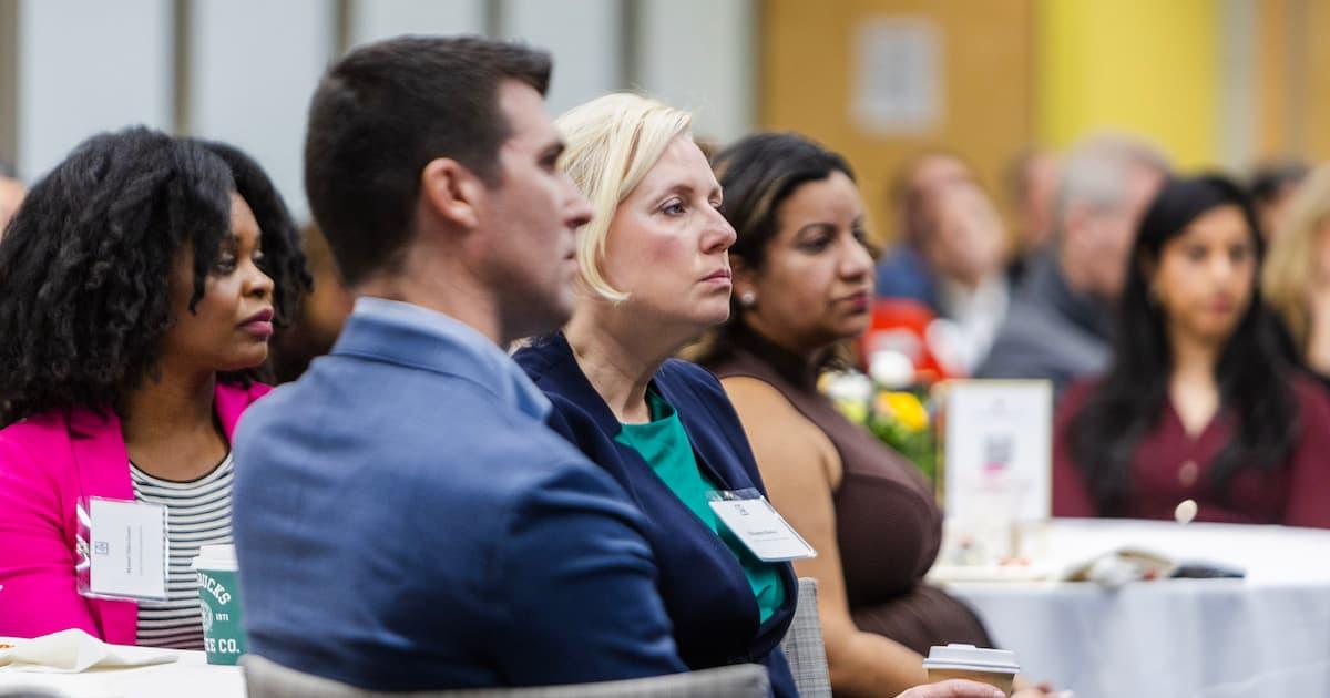 audience at Women's Leadership Breakfast