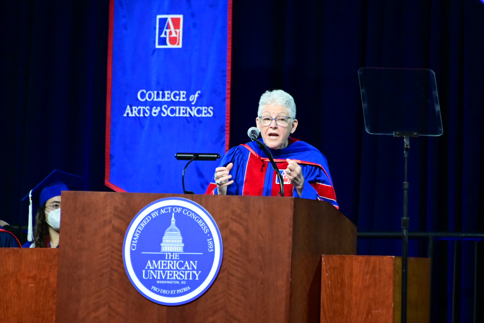 Gina McCarthy addressed the 2022 CAS graduates.