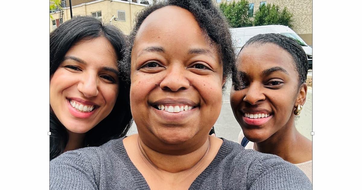 Tameika Scott and colleagues. Photo courtesy of Tameika Scott.