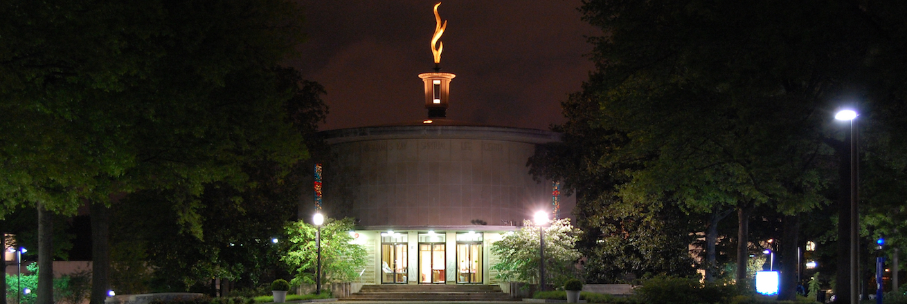 Kay Chapel at night