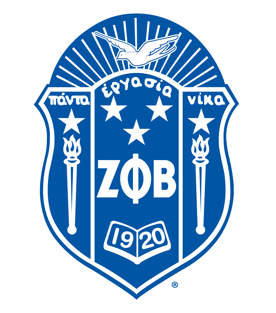 Zeta Phi Beta Crest