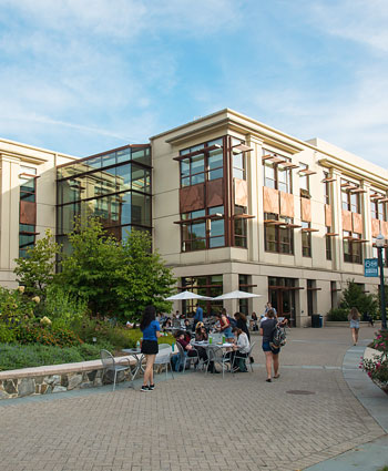 Exterior of School of International Service building