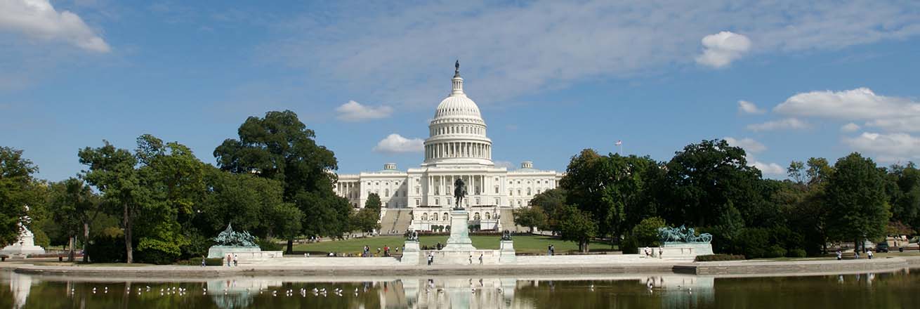 The United States Capitol and its Reflecting Pool