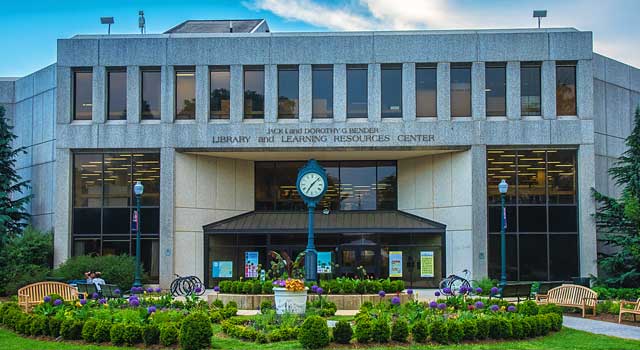 Exterior of the University Library