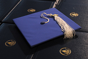 caps and diplomas
