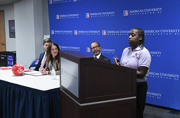 special olympics signing ceremony