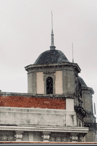 A steeple in bath