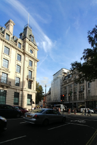 City of London view of building