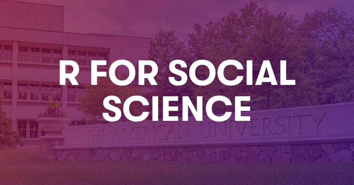 Title: R for Social Science