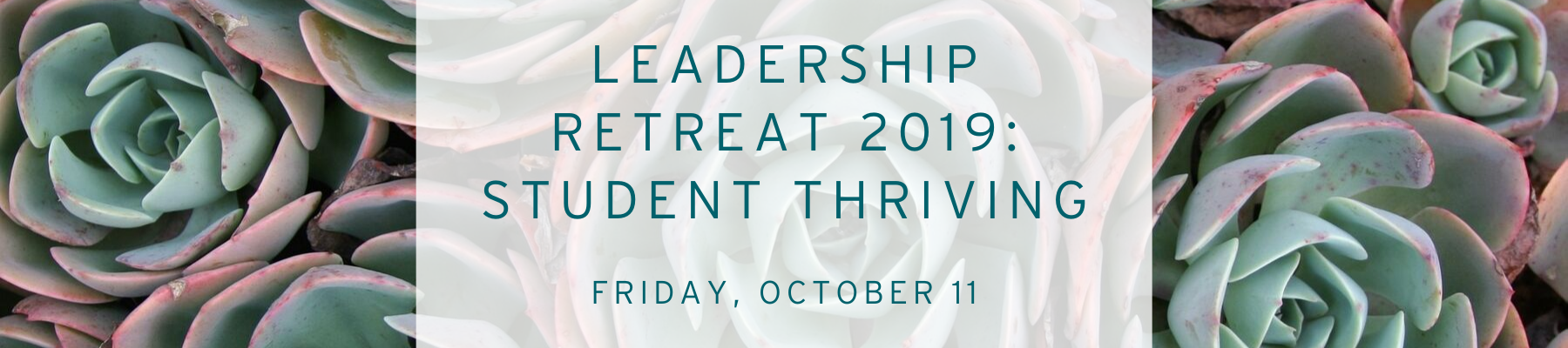 Leadership Retreat Banner
