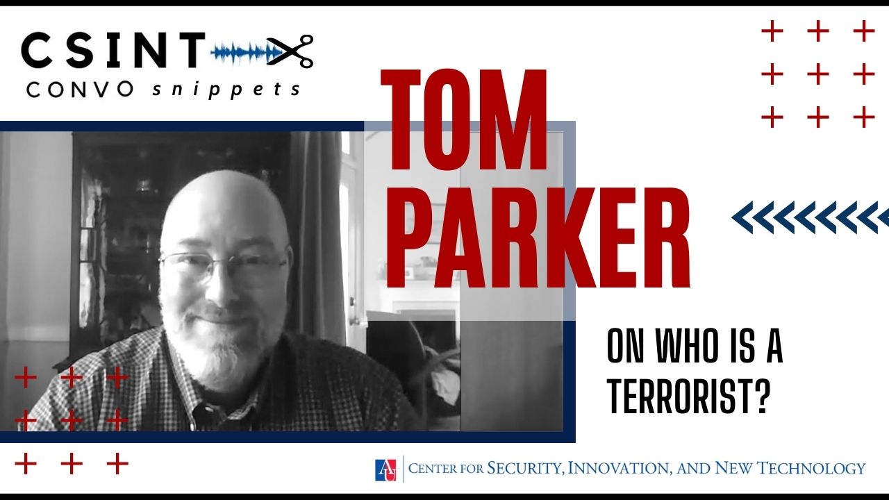 Title slide for CSINT Convo Snippets - Tom Parker - click to view