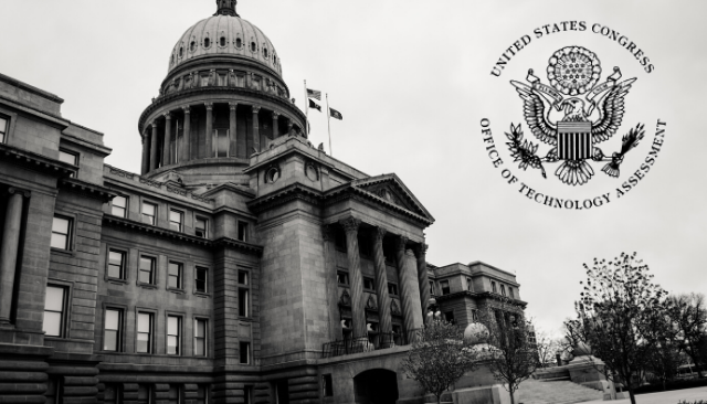 capitol building and Office of Technology Assessment seal