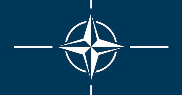 nato flag blue and white