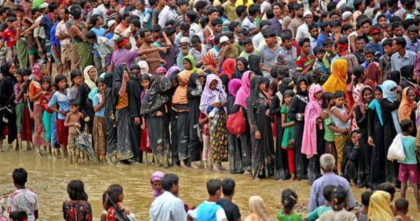 Rohingya Refugees arrive in Bangladesh