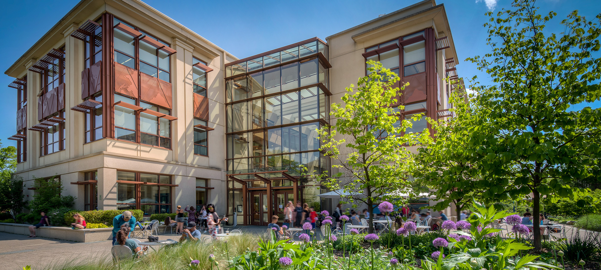 exterior of the School of International Service building