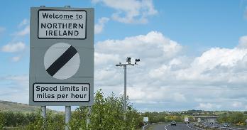 Now Entering Northern Ireland Sign