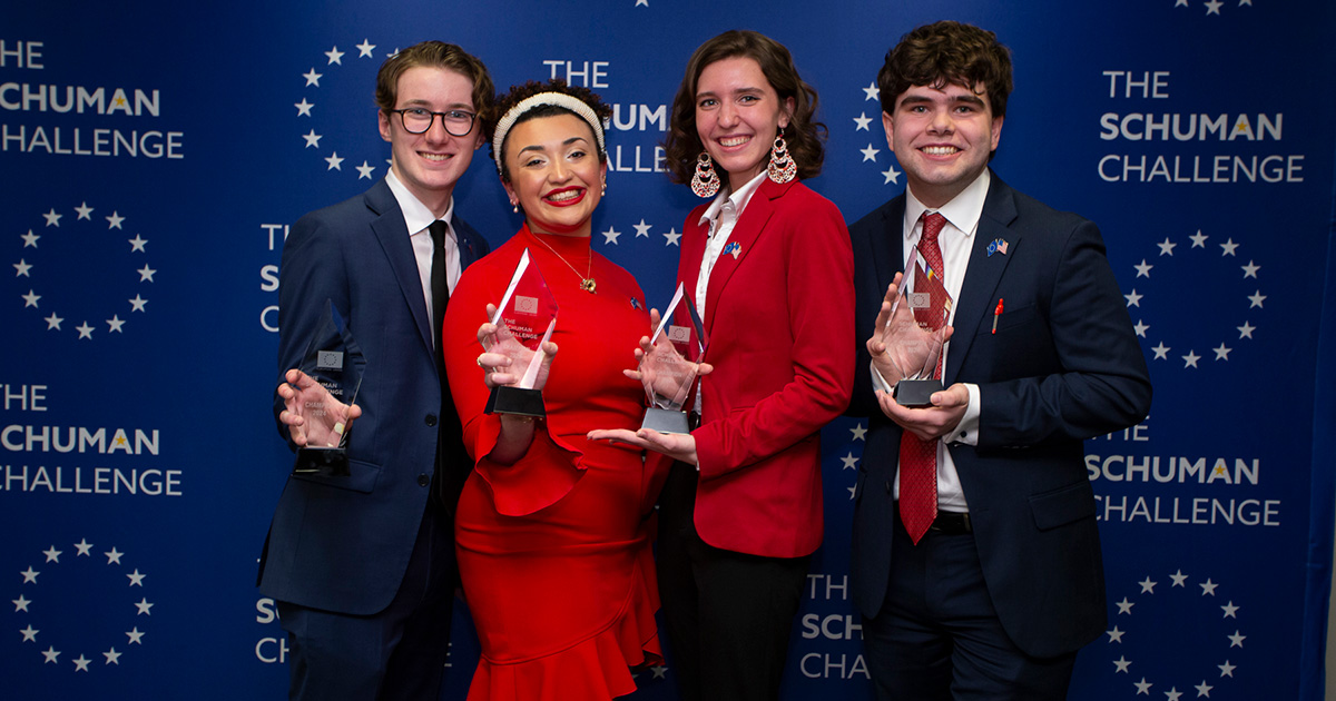 AU Notches First Place in Schuman Challenge School of International
