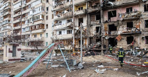 Building Rubble in Ukraine