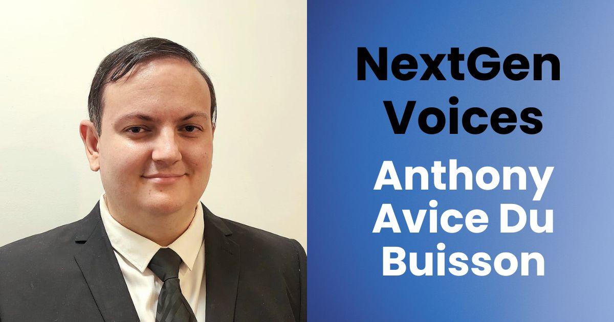 NextGen Voices Anthony Avice Du Buisson School of International