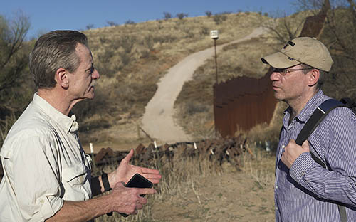 “Professor Gentile interviews freelance foreign correspondent Ioan Grillo