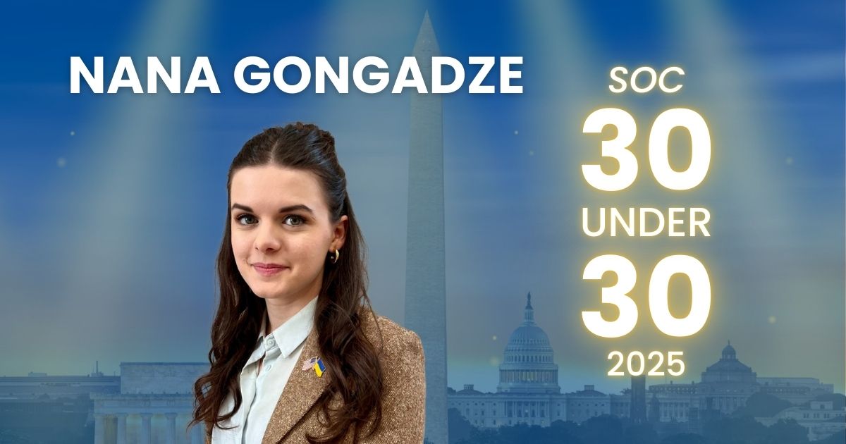 Nana Gongadze SOC 30 Under 30