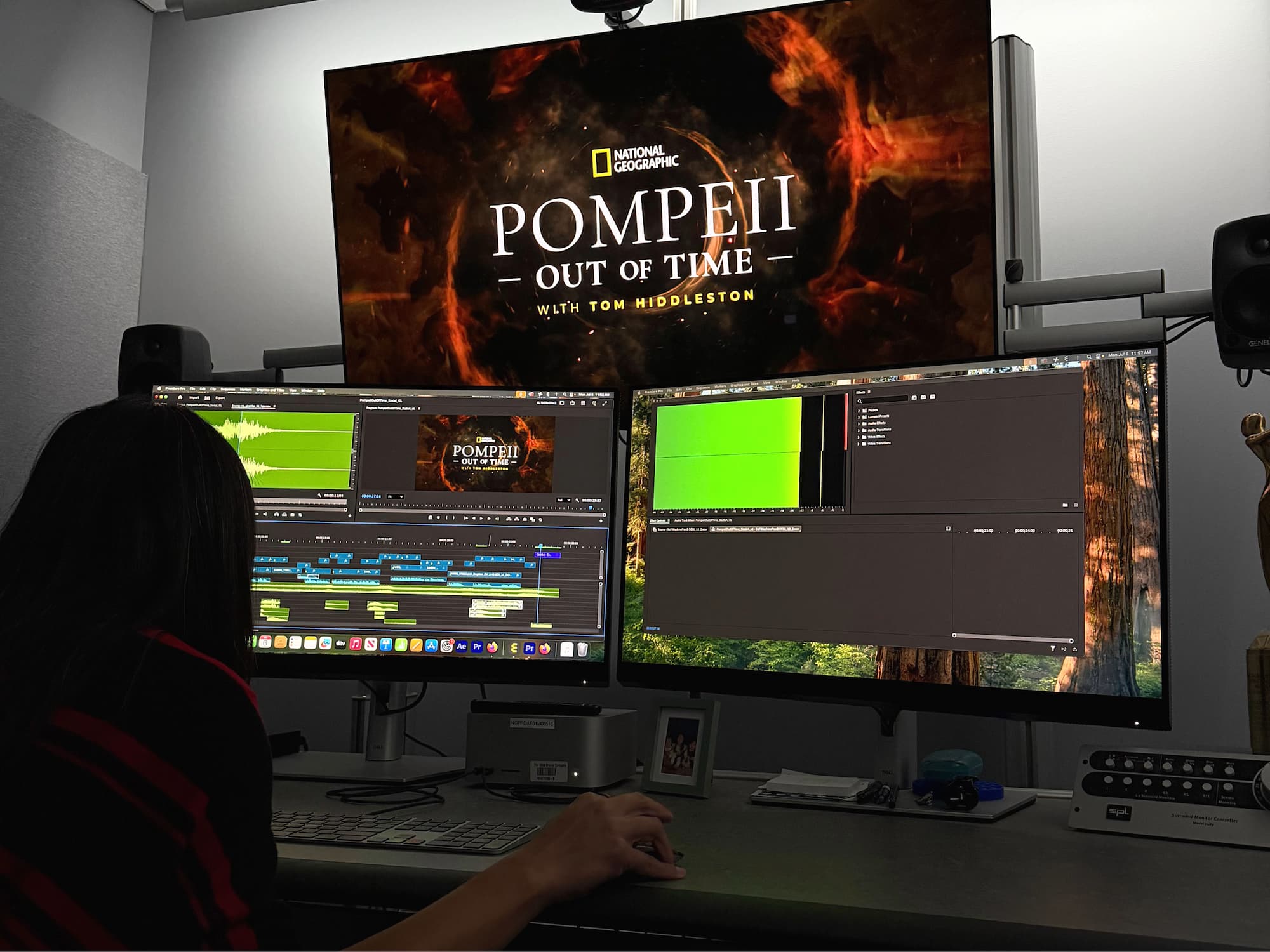 rebecca-post-production video editing Pompeii Out of Time