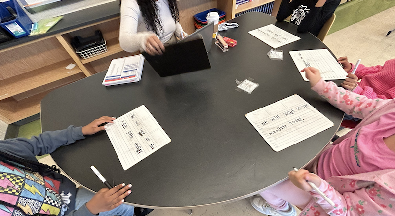 Students in Small Group