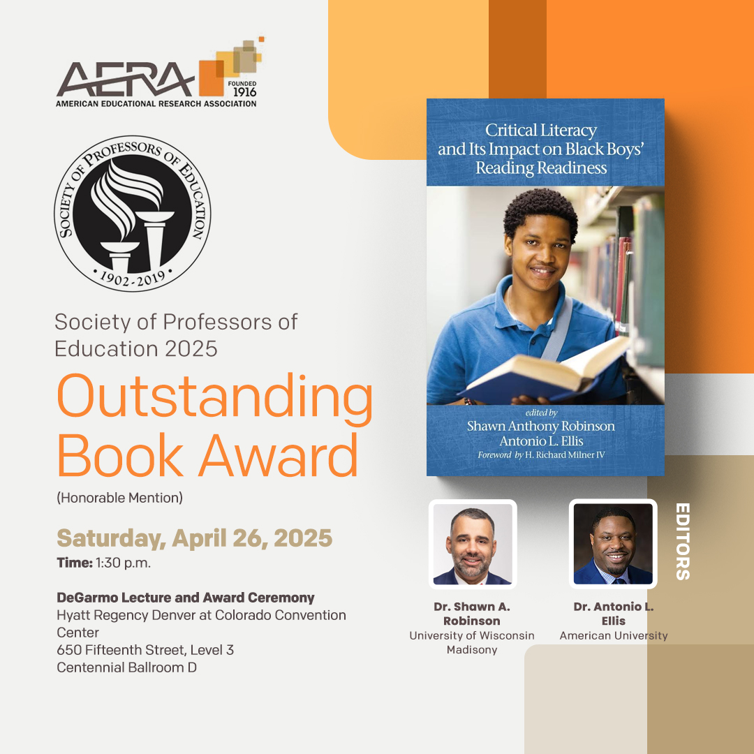 Outstanding Book Award - Antonio Ellis