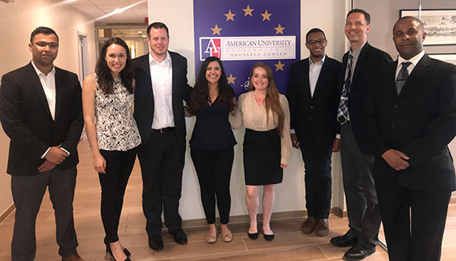 European Public Affairs & Advocacy Institute students