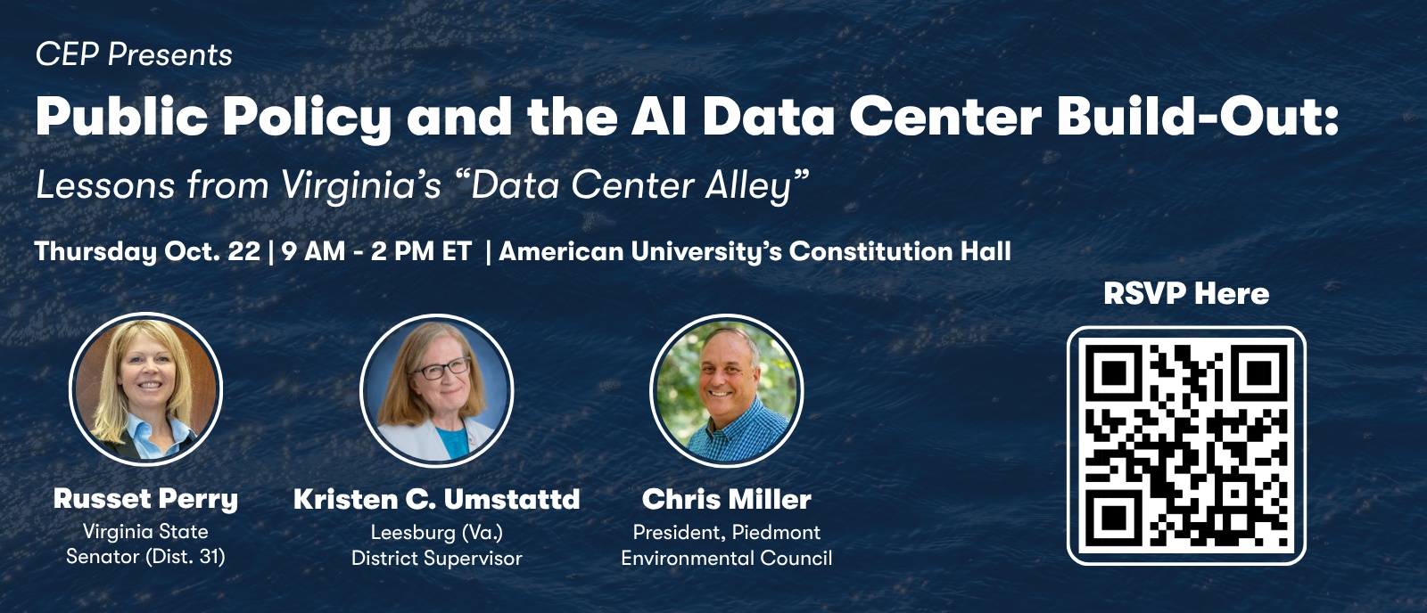 Public Policy and the AI Data Center Build-Out flyer