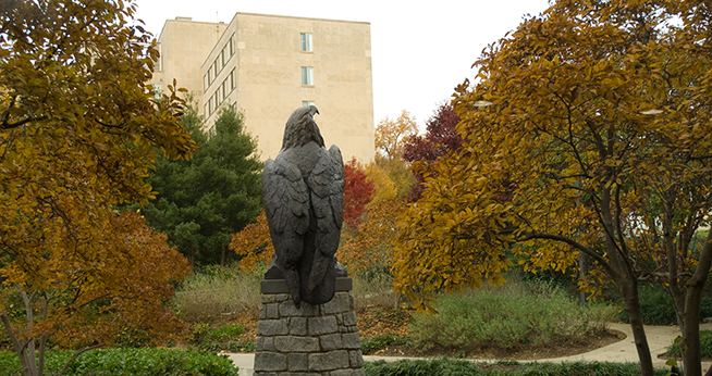 eagle statue