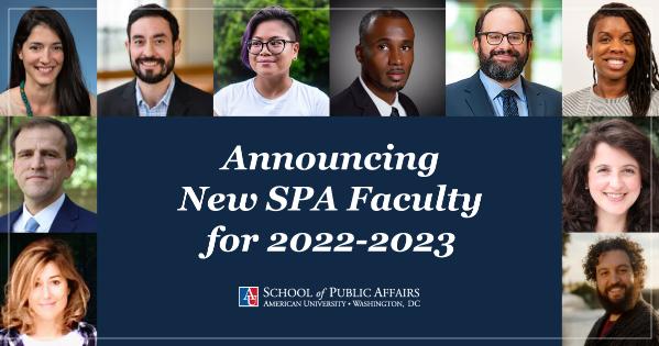 Announcing New SPA Faculty 2022-2023