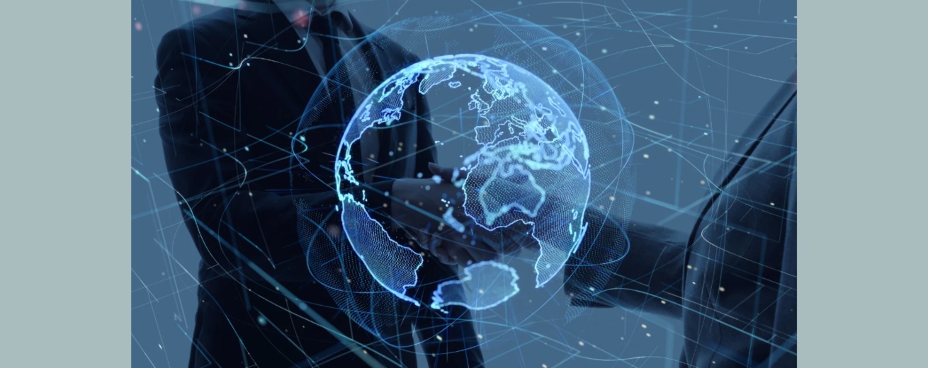 3d globe illustration