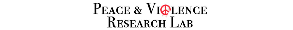 Peace and Violence Research Lab header Peace and Violence Research Lab header