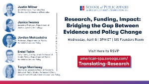 Research, Funding, Impact flyer