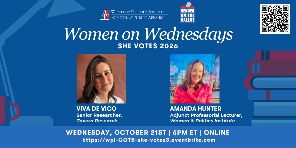2026 She Votes Poll with Amanda Hunter and Viva de Vicq