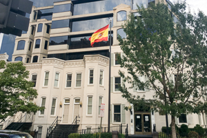 The Embassy of Spain in downtown Washington DC.