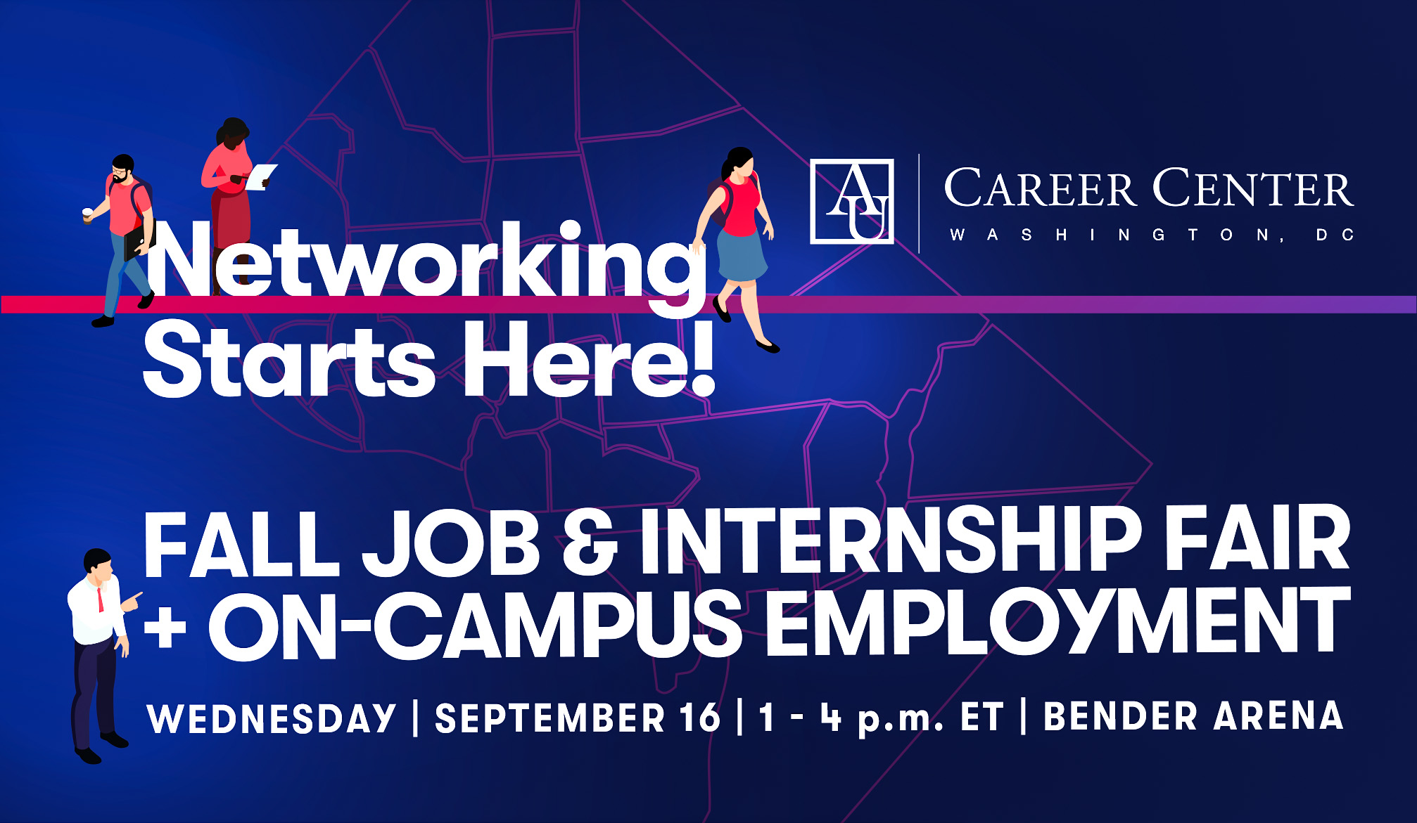 Fall Job and Internship Fair and On-campus Employment-web