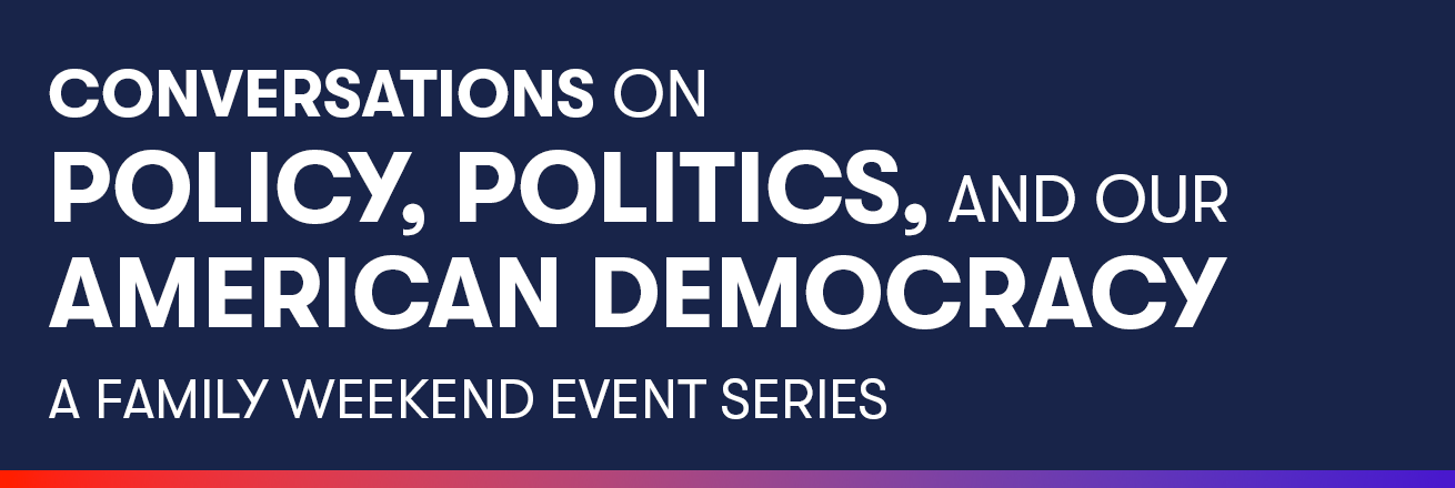 Conversations on Policy, Politics, and our American Democracy