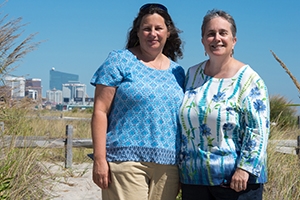 Deborah Figart and Ellen Mutari. Photo credit: Amanda Stevenson Lupke.