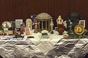 Hellenic altar. Photo credit: Caroline Kenner.