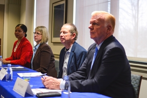 Panelists at the Millennial Index launch event on February 1