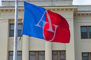 American University flag