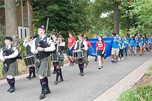 Photo from 2014 Opening Convocation. This year's convocation is Friday, August 28.