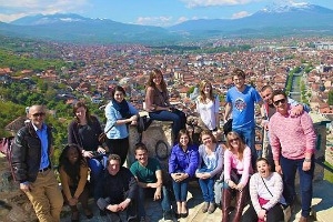 AU students enjoying their time in Brussels, Belgium.